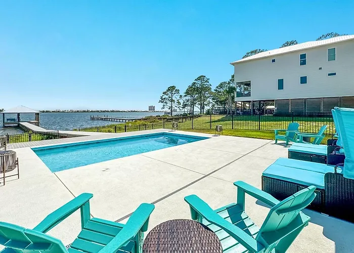 Holiday home Luxurious Waterfront Lagoon With Heated Pool & Private Dock Near Gulf Shores, Alabama